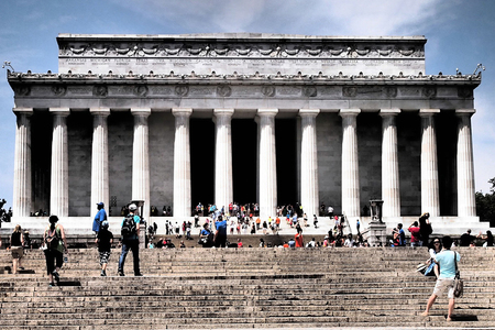 Photo of the Lincoln Memorial in Washington, DC