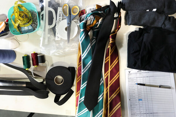 In the Wardrobe Studio – Hogwarts School Ties.