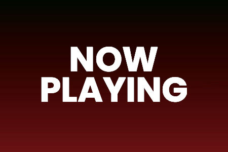now playing banner